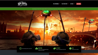 Screenshot of thewaroftheworldstheexperience.com