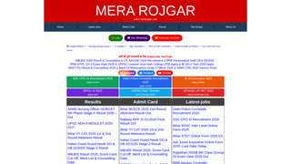 Thumbnail of merarojgar.com