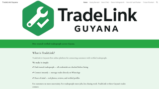 Thumbnail of tradelinkgy.com