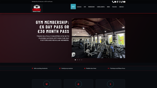 Screenshot of cobraboxingandfitness.com