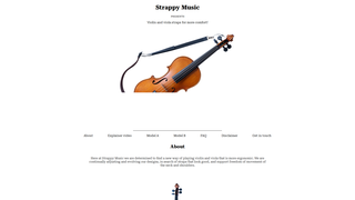 Thumbnail of strappymusic.com