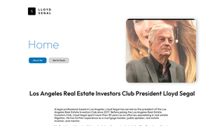 Thumbnail of aboutlloydsegal.com