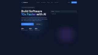 Screenshot of viberune.dev