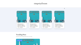 Thumbnail of simpxityforum.com