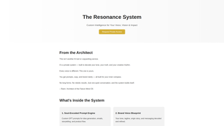 Thumbnail of falconresonancebranding.com