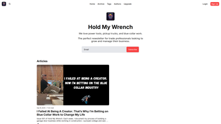 Thumbnail of holdmywrenchmedia.com