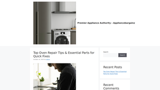 Thumbnail of appliancebargainz.com