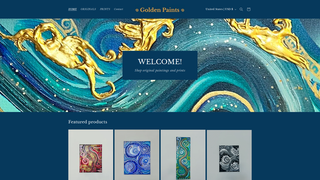 Thumbnail of goldenpaintss.com