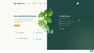 Thumbnail of grainvita.com