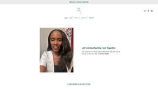 Thumbnail of simplyjoyfulhair.com