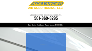 Thumbnail of alexanderairconditioner.com