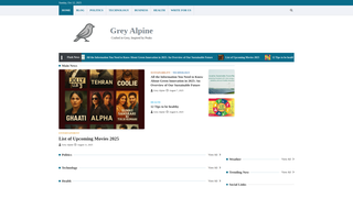 Thumbnail of greyalpine.com