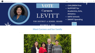 Thumbnail of votecarmenlevitt.com