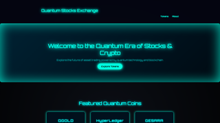 Thumbnail of quantum-stocks.net