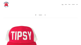 Thumbnail of tipsyhats.com