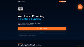 Screenshot of crplumbingheat.com
