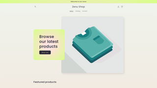 Thumbnail of zenushop.com