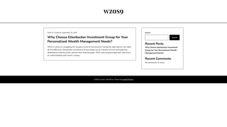 Thumbnail of wzos9.com