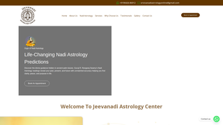 Thumbnail of onlinejeevanadiastrology.com