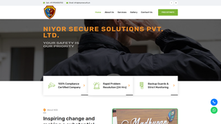 Screenshot of niyorsecuresolutions.com