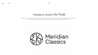 Thumbnail of meridianclassics.com