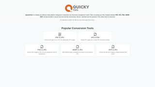 Thumbnail of quickytool.com