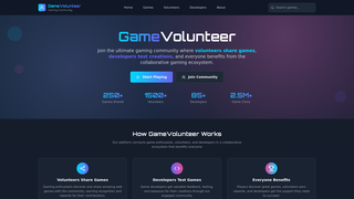 Thumbnail of gamevolunteer.com