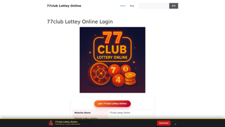 Thumbnail of 77clublotteyonline.com
