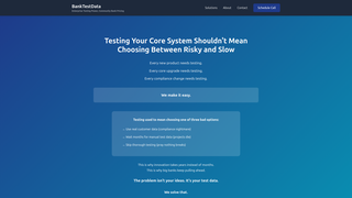 Thumbnail of banktestdata.com