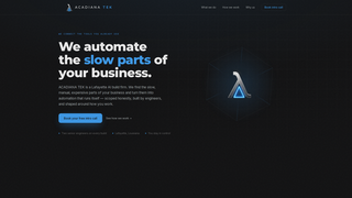 Screenshot of acadianatek.com