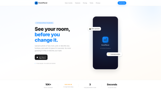 Screenshot of roomplacer.com