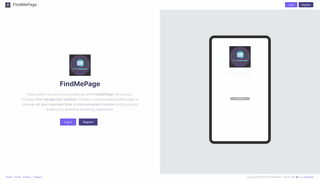 Thumbnail of findmepage.com