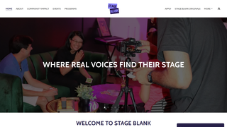 Thumbnail of stageblank.com