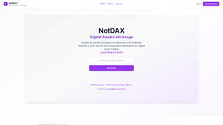 Thumbnail of notdax.com