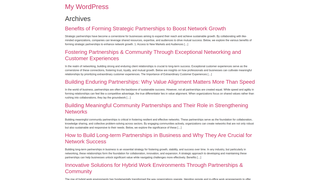 Thumbnail of normebensteinnetwork.com