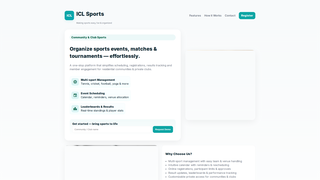 Thumbnail of iclsports.com