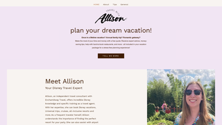 Thumbnail of allisontrips.com