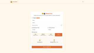 Screenshot of emojipeli.com