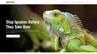 Thumbnail of iguanatamers.com