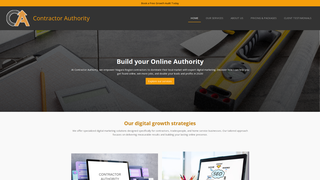 Screenshot of contractorauthority.ca