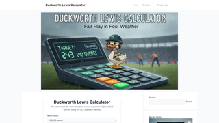Thumbnail of duckworthlewiscalculator.com