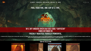 Thumbnail of ponterioscoffee.com