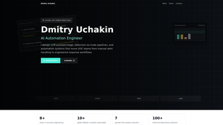 Screenshot of uchakin.uk