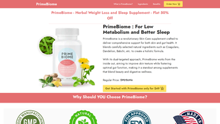 Thumbnail of primebiomecom.com