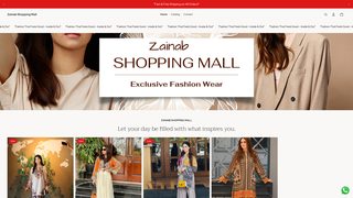 Thumbnail of zainabshoppingmall.com