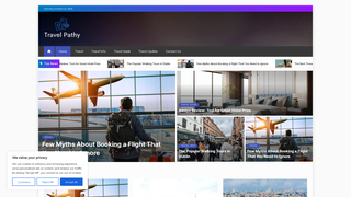Thumbnail of travelpathy.com