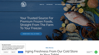 Thumbnail of arewafrozenfood.com