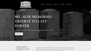 Thumbnail of quallsmonumentco.com
