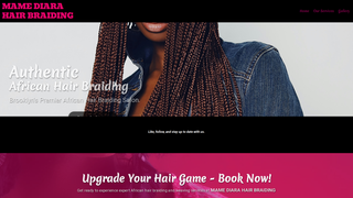 Thumbnail of mamediarahairbraiding.com