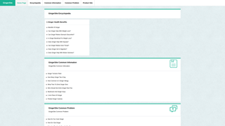 Thumbnail of gingersite.com
